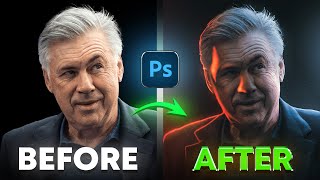 How to Add Rim Light With Gradient Map | Photoshop Tutorial