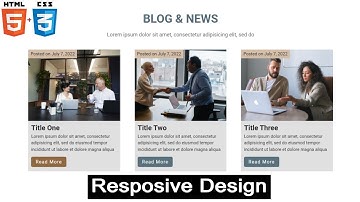 How To Make Blog Card Design Using HTML & CSS | Blog Post Card With HTML & CSS