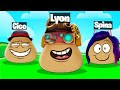 DIVENTIAMO FAMIGLIA DI POU IN ROBLOX