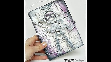 How to make Assemblage Mixed Media Canvas for Finnabair Creative Team