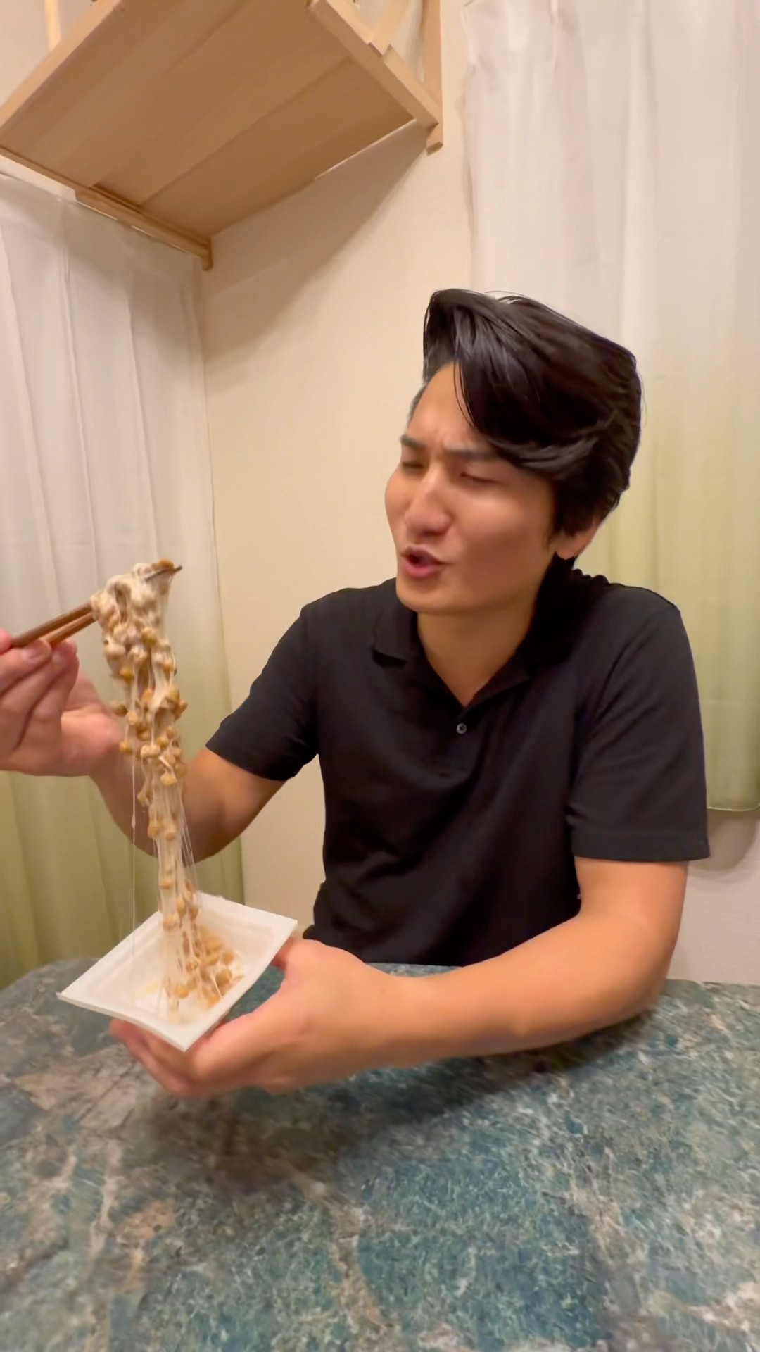 It looks so good though? ​⁠@TheAnimeMen  #nattochallenge  #natto