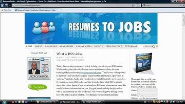 How To Set Up Google RSS Feed Reader - Strategic Job Search Tool