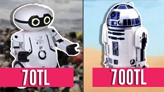 70 TL ROBOT VS. 700 TL ROBOT