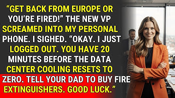 She Neutralized the Arrogant VP with a Silent Logout | Data Center Checkmate