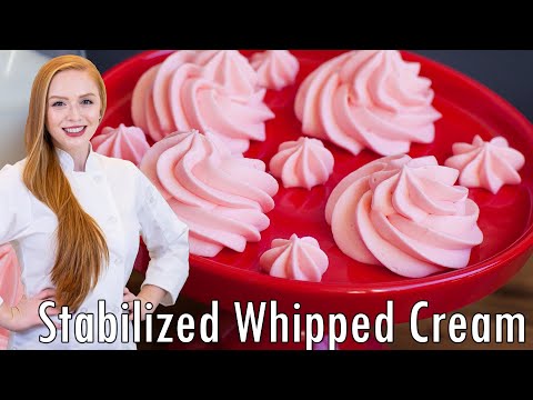 Stabilized Whipped Cream