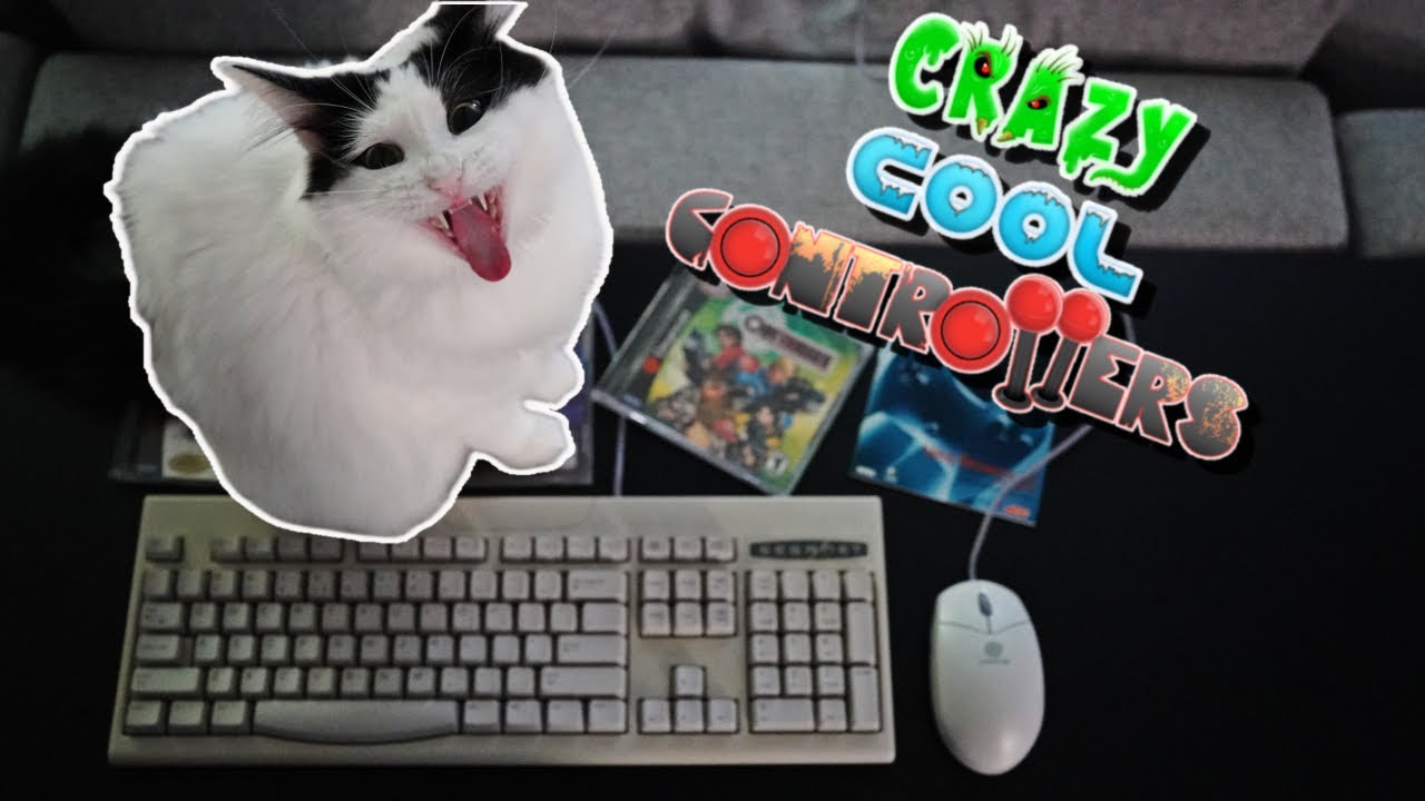 Dreamcast Keyboard & Mouse - Crazy Cool Controllers