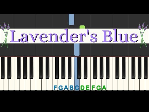 Lavenders Blue Easy Piano Tutorial With Free Sheet Music Lavenders Blue Easy Piano Tutorial With Free Sheet Music