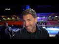 EDDIE HEARN'S INSTANT REACTION to Dave Allen loss & WARDLEY REMATCH: "He should STAY with Davison!"