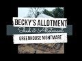 April 18: Greenhouse nightmare, sun, shed and update April 18: Greenhouse nightmare, sun, shed and update