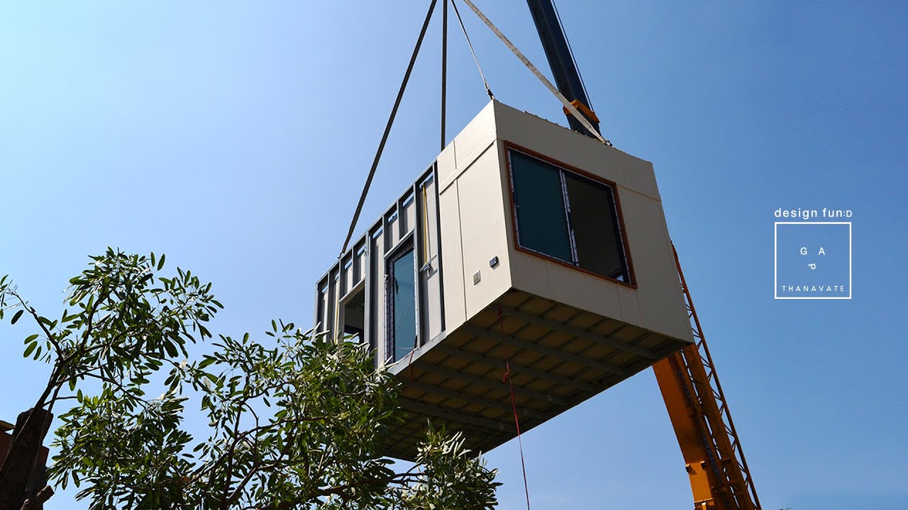 Esara Living : บ้านสำเร็จรูป ... สร้าง - ยกวาง - เข้าอยู่ (ENG. Sub.)