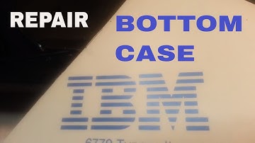 IBM Selectric III 3 Typewriter Plastic Bottom Case Repair Latch Fix Dropped Damage