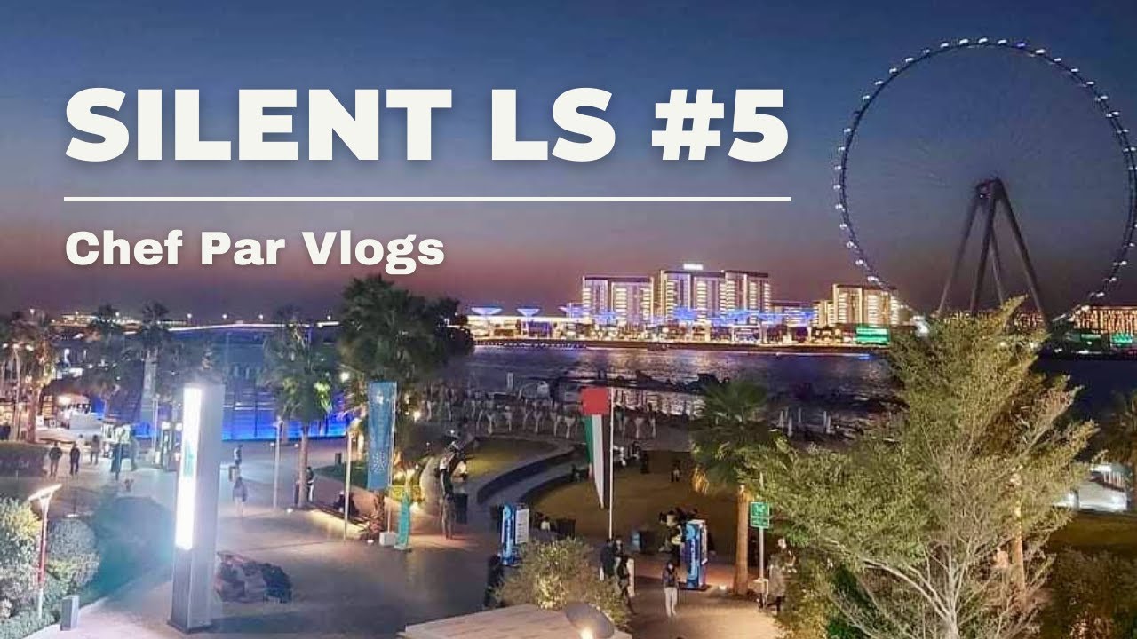 Silent Live Stream Dubai #5 I Chef Par Vlogs