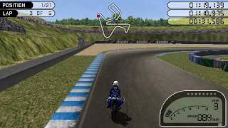 Motogp Psp Version With Active Cheatmaster Cheats Youtube