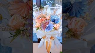 Buket Uang Bentuk Bunga Dahlia