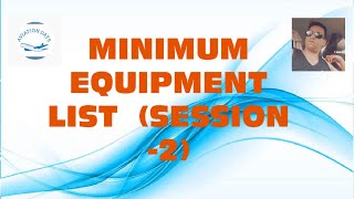 MEL ( Minimum Equipment List)