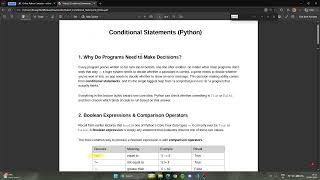 Python Conditional Statements & Loops | Complete Beginner Tutorial