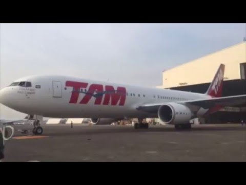 LATAM Airlines Boeing 767 - Pintando el primer avión