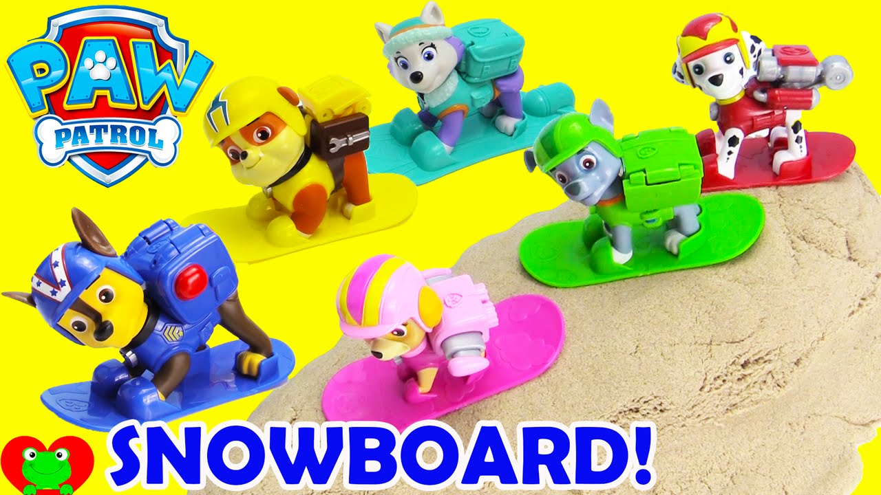 paw patrol snowboard zuma