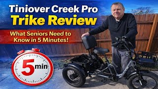 Tiniover Creek Pro Trike Review What Seniors Need To Know In 5 Minutes