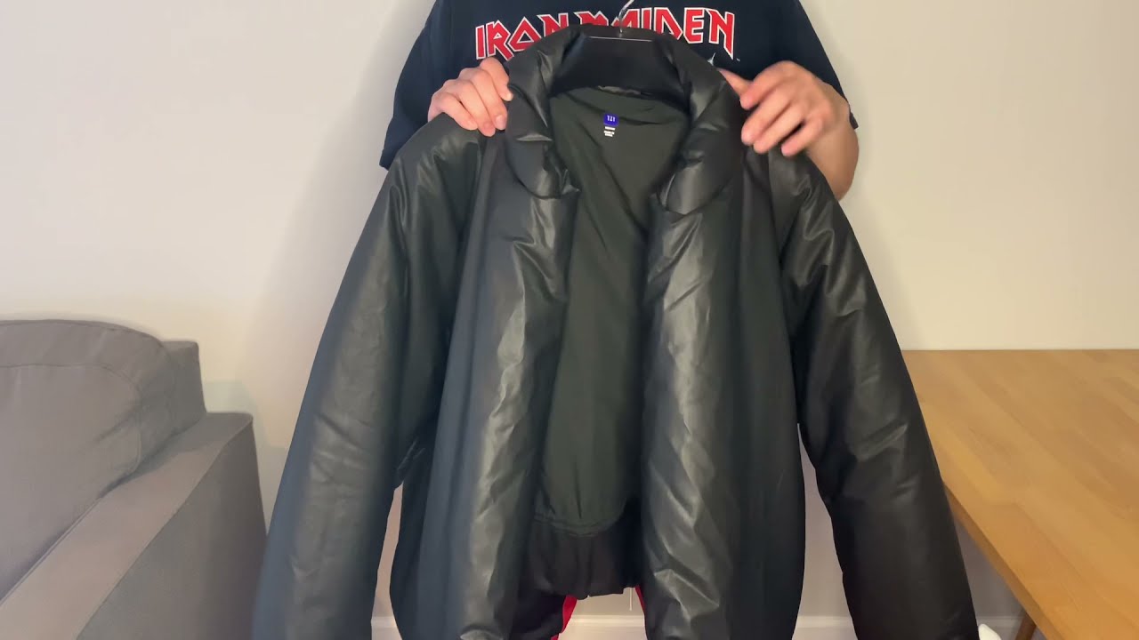 Yeezy Gap Round Jacket Black Review - YouTube