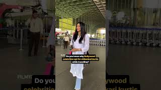 Buy Bollywood wear Chikankari kurtas for your comfort from our website || #celebrity #kritisanon Profile