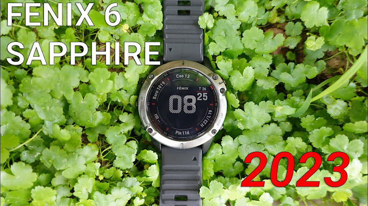 Đánh giá đồng hồ fenix 6x pro polar edition năm 2024