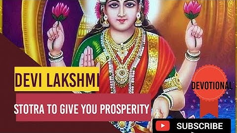 GODDESS LAKSHMI ASHTAKAM - BEAUTIFUL SONG BY UTHARA UNNIKRISHNAN🙏🙏