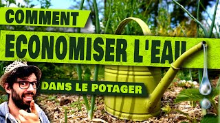 Comment gérer L'EAU dans le POTAGER!