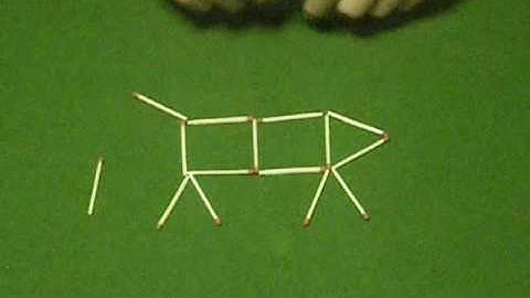 Matchstick dog challenge