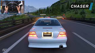 Toyota Chaser Tourer V | Steering Wheel Race Gameplay | Gran Turismo 7 screenshot 1