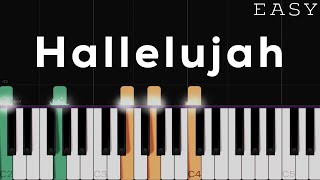 Miniatura de "Hallelujah - Leonard Cohen | EASY Piano Tutorial"