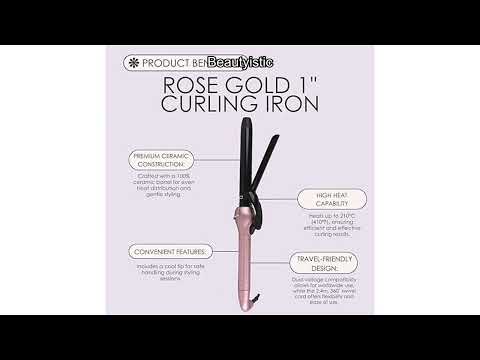 Aria Beauty Curling Iron Review: Frizz-Free, Shiny Curls with Ionic Technology