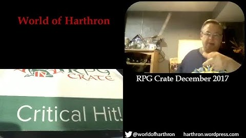 RPG Crate November 2017 Review