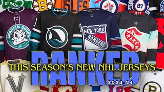 The 2023-24 Season's New NHL Jerseys RANKED