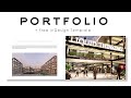 Architecture Portfolio InDesign Tutorial & Free Template -Give Away