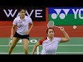 Badminton dubbels game match best of 3 2017