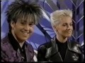 Roxette presenting the Joyride album -Caramba Swedish TV show 1991