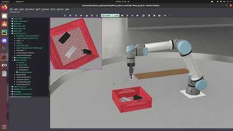 Robotic Grasping & Manipulation in WeBots