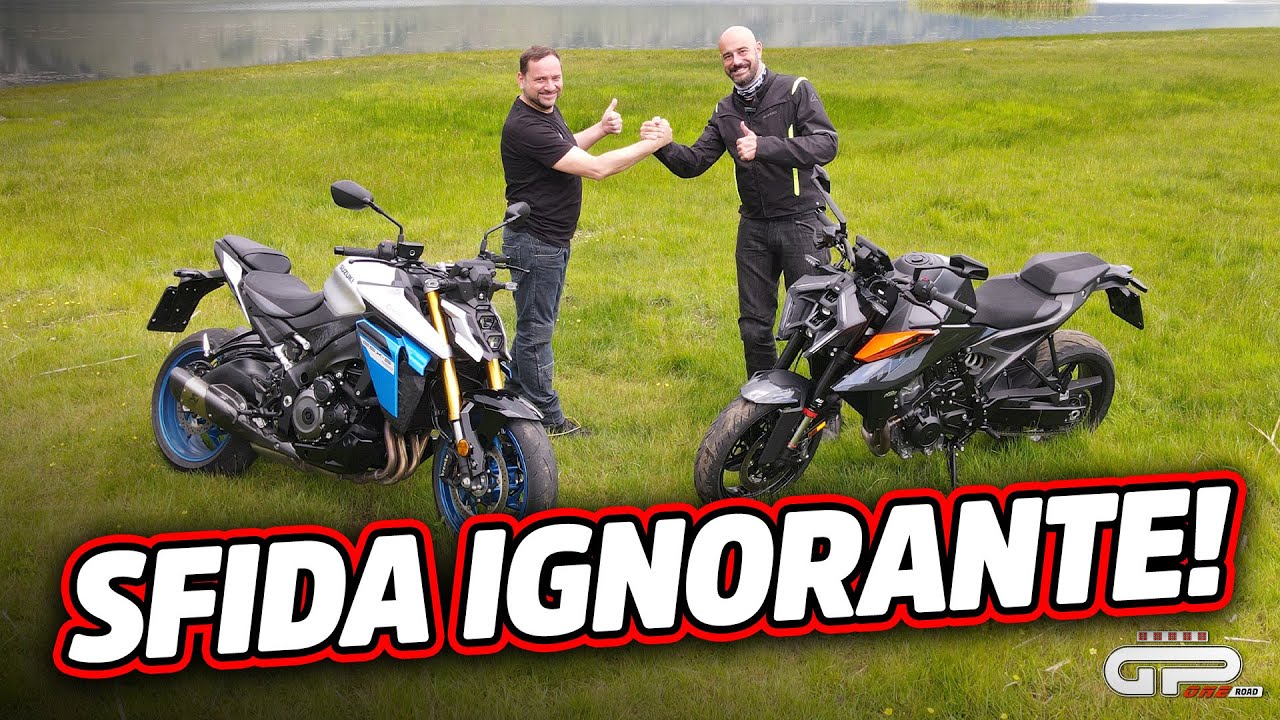 KTM 990 Duke Vs Suzuki GSX-S 1000 Evo: la comparativa IGNORANTE!