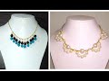 3 DIY party wear necklace making at home