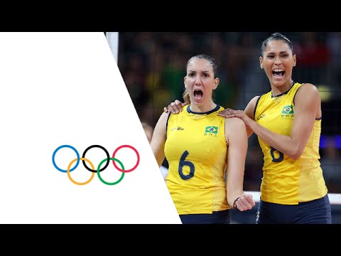 Womens Volleyball Pool B   BRA v TUR  London 2012 Olympics