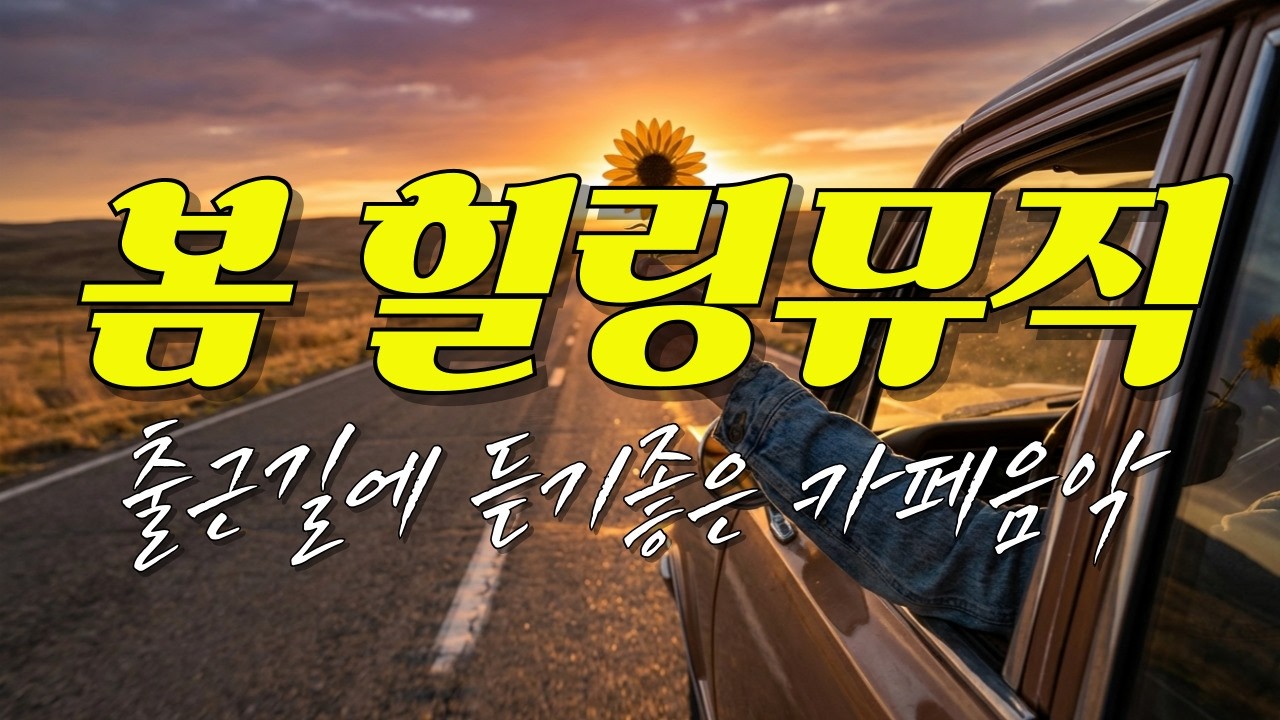 🎧 아침에 듣기좋은 출근길 카페음악🌼기분 좋아지는 봄 힐링음악 | 공부·휴식 | 더힐링뮤직 #calm #cafemusic #music #잔잔한음악 #추억 #healing #love