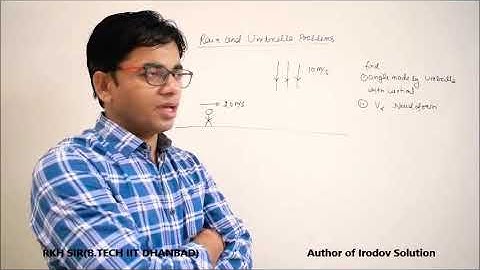 Lecture-6:Rain and umbrellas basic problems by RKH Sir