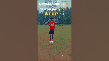 new football |Neymar skill💯🔥| tutorial🔥🇧🇷💯🤩 | like  #football #skill #soccer #ronaldo #miss #neymar