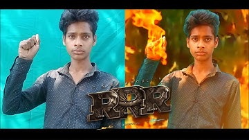 RRR Funny VFX Editing in Mobile | RRR Editing Kinemaster  @JOSHCREATIONS