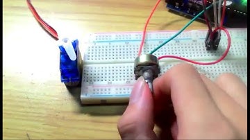 [Arduino] Control Servo with Rheostat
