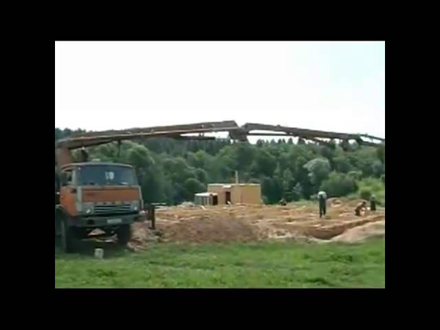 Столбчатый фундамент для каркасного дома своими руками видео