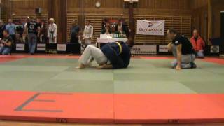 Casper Hyllested first fight Stenungsund BJJ Open 2009
