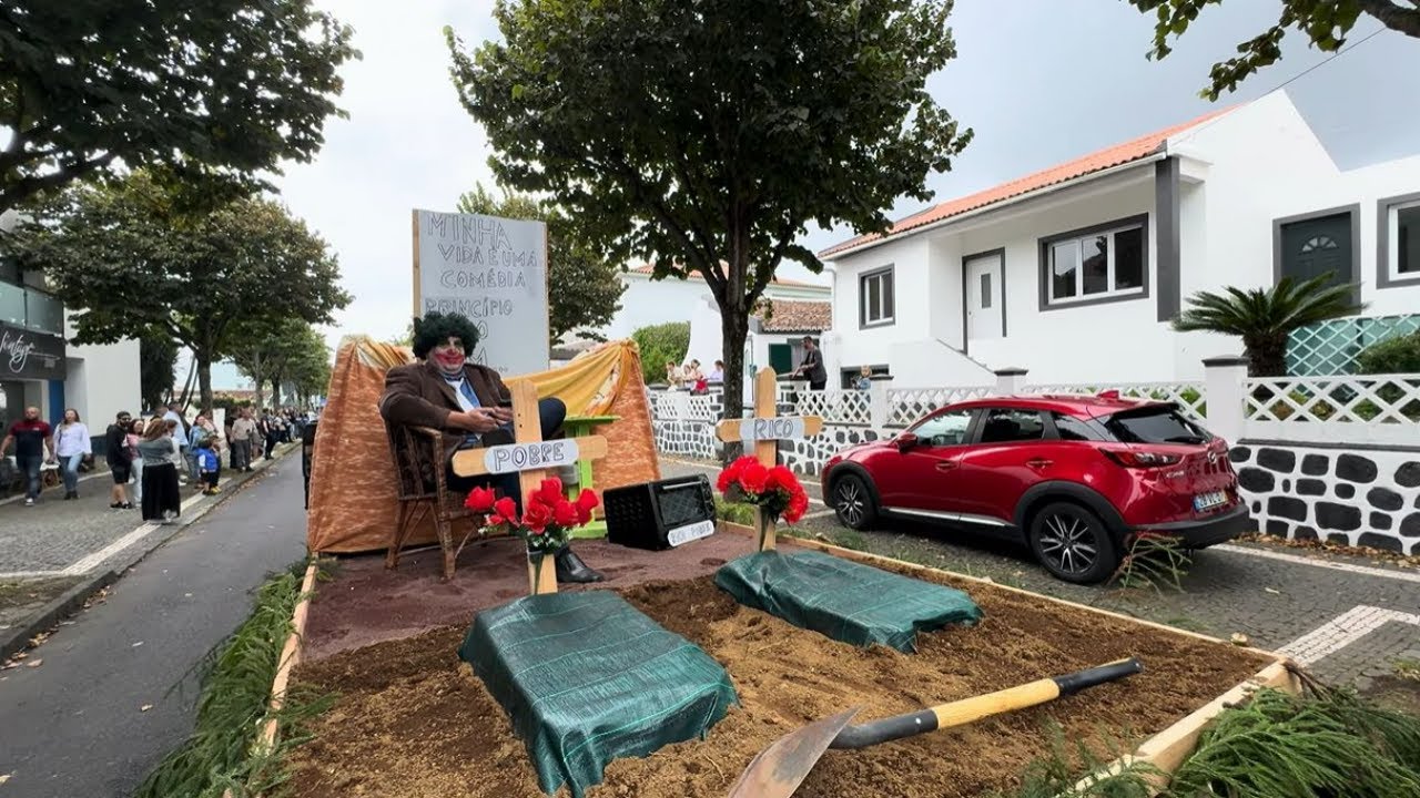 LIVE: Cortejo de Oferendas Festa Nossa Senhora do Rosário / Lagoa, Sao Miguel Açores 🇵🇹 - 19.10.2025