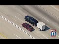 FULL: Police chase of stolen SUV pulling trailer through Los Angeles